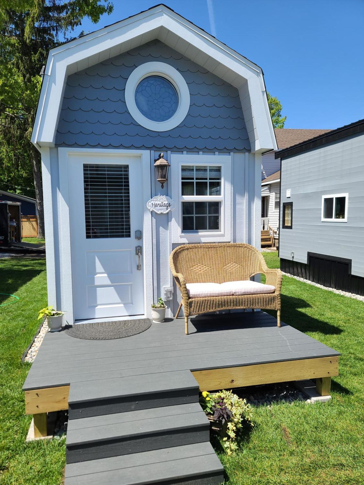 Tiny Digs Lakeshore - Tiny House Lodging مسكيغون المظهر الخارجي الصورة